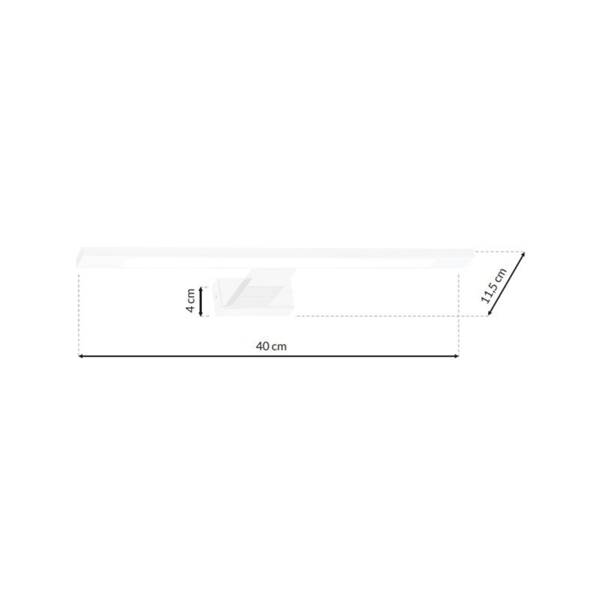 LED bathroom wall light SHINE 1xLED/7W/230V IP44