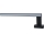 LED Bathroom Wall Light SHINE LED/11W/230V 42 cm IP44 Black