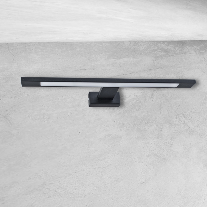 LED Bathroom Wall Light SHINE LED/7W/230V 40 cm IP44 Black
