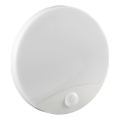 LED Bathroom wall light with sensor SAMSUNG CHIP LED/15W/230V 3000/4000/6000K IP44 white