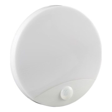 LED Bathroom wall light with sensor SAMSUNG CHIP LED/15W/230V 3000/4000/6000K IP44 white