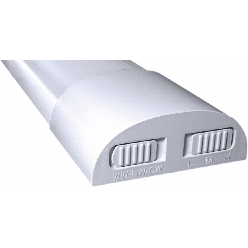 Dimmable LED Linear Fixture DAISY RIBBON LED/20/30/40W/230V 3000/4300/6500K 120 cm White