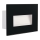 LED Built-in light GLASI LED/3W/230V 4000K IP44 black