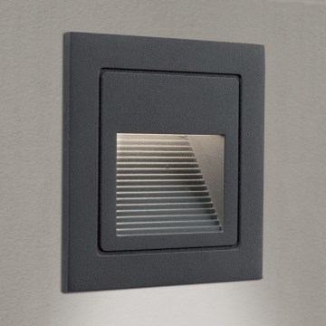 LED Built-in light LORO LED/2W/230V IP65 anthracite