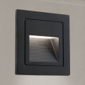 LED Built-in light LORO LED/2W/230V IP65 black