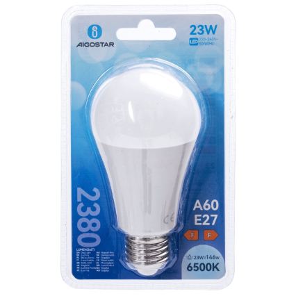 LED Bulb A60 E27/23W/230V 6500K - Aigostar