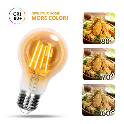 LED bulb A60 E27/4W/230V 2200K - Aigostar
