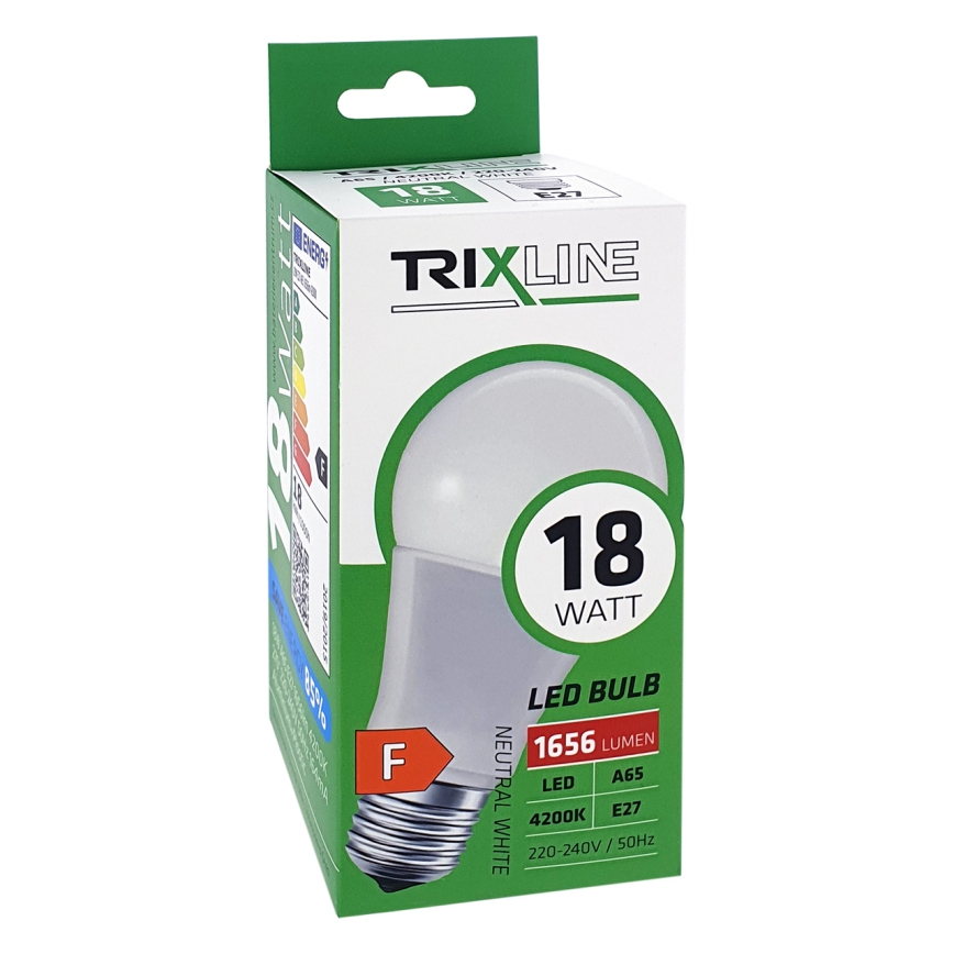 LED Bulb A65 E27/18W/230V 4200K