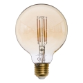 LED Bulb AMBER G95 E27/6.5W/230V 3200K