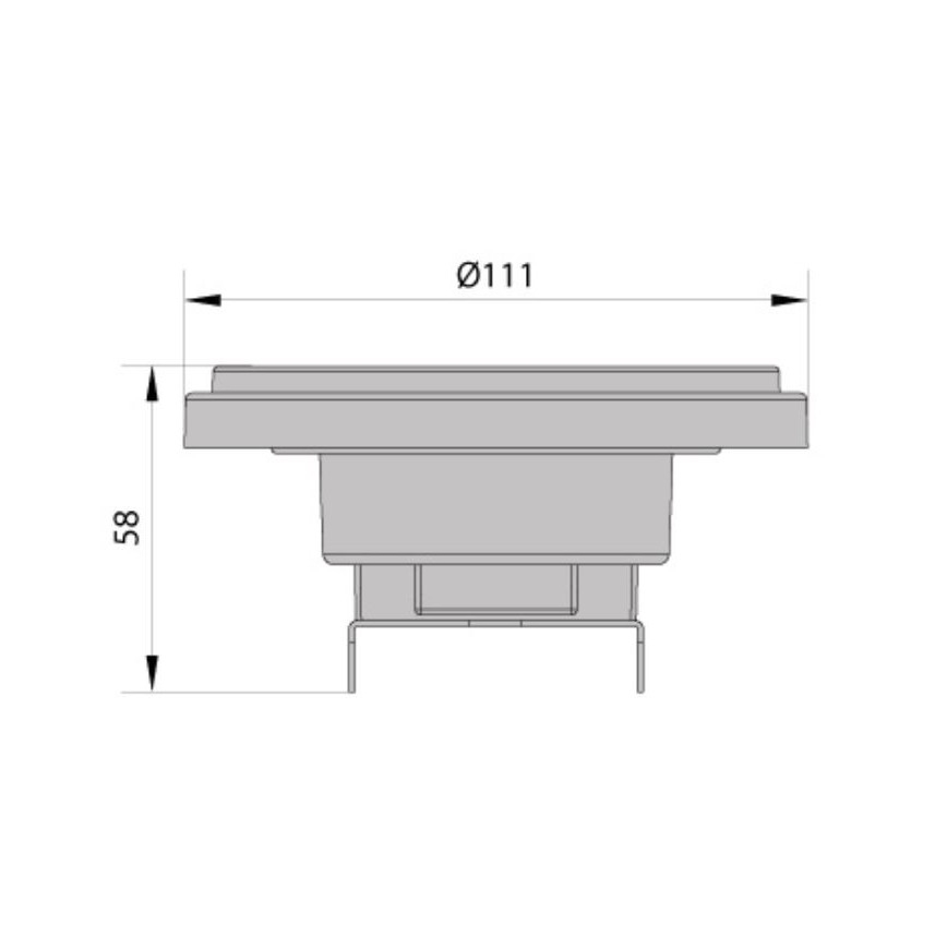LED Bulb AR111 G53/12W/12V 4000K