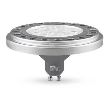 LED Bulb AR111 GU10/12W/230V 3000K silver 30°