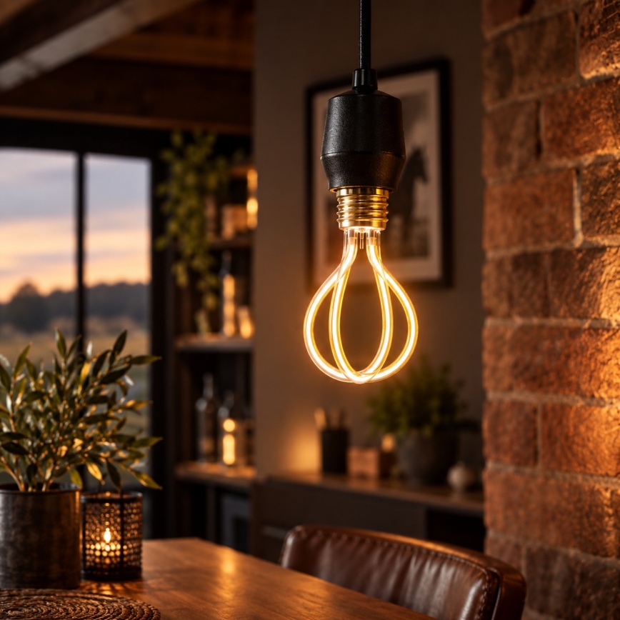 LED Bulb BULB E27/8W/230V 2200K