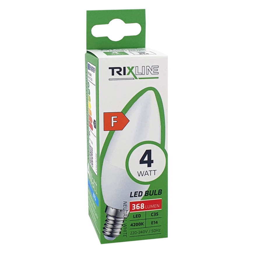 LED Bulb C35 E14/4W/230V 4200K