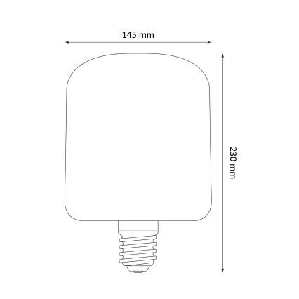 LED Bulb DECO VINTAGE E27/4W/230V 1800K