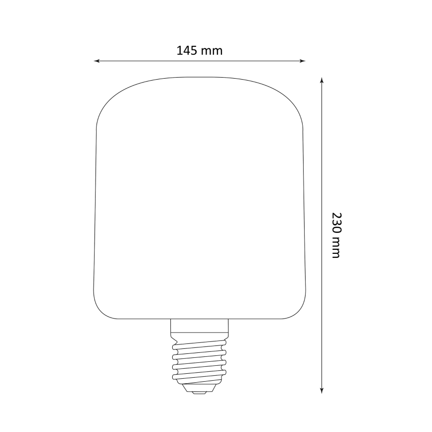 LED Bulb DECO VINTAGE E27/4W/230V 1800K