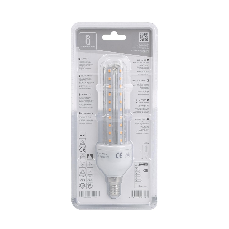 LED Bulb E14/12W/230V 3000K - Aigostar