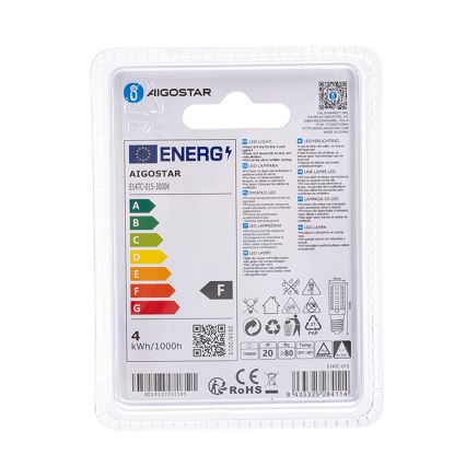 LED Bulb E14/3,5W/230V 3000K - Aigostar