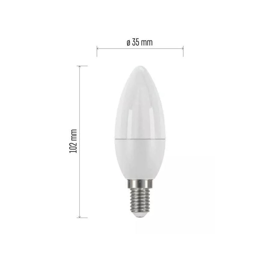 LED bulb E14/4,2W/230V 2700K CRI 94 Ra
