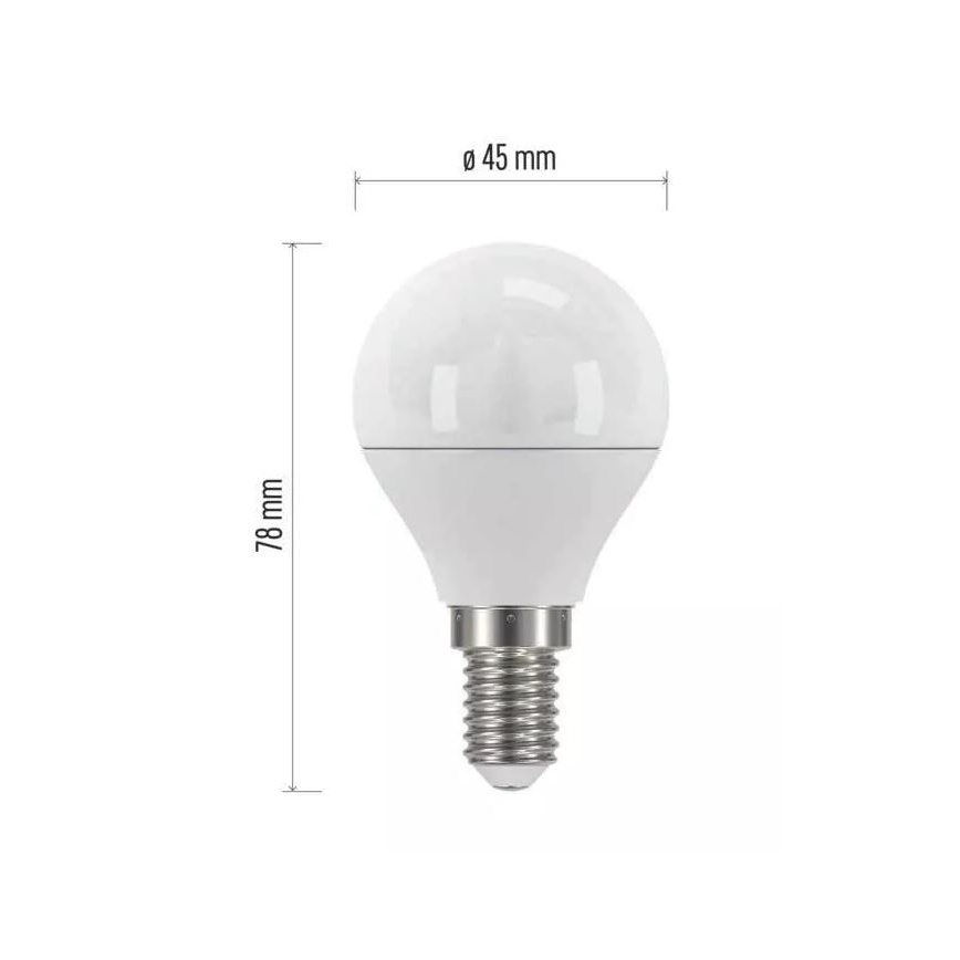 LED bulb E14/4,2W/230V 2700K CRI 94 Ra