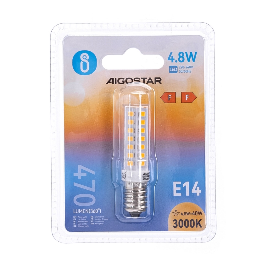 LED Bulb E14/4,8W/230V 3000K - Aigostar