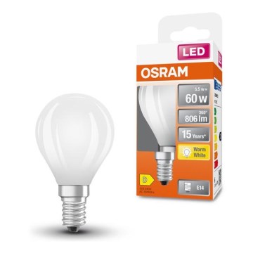 LED Bulb E14/5,5W/230V 2700K - Osram