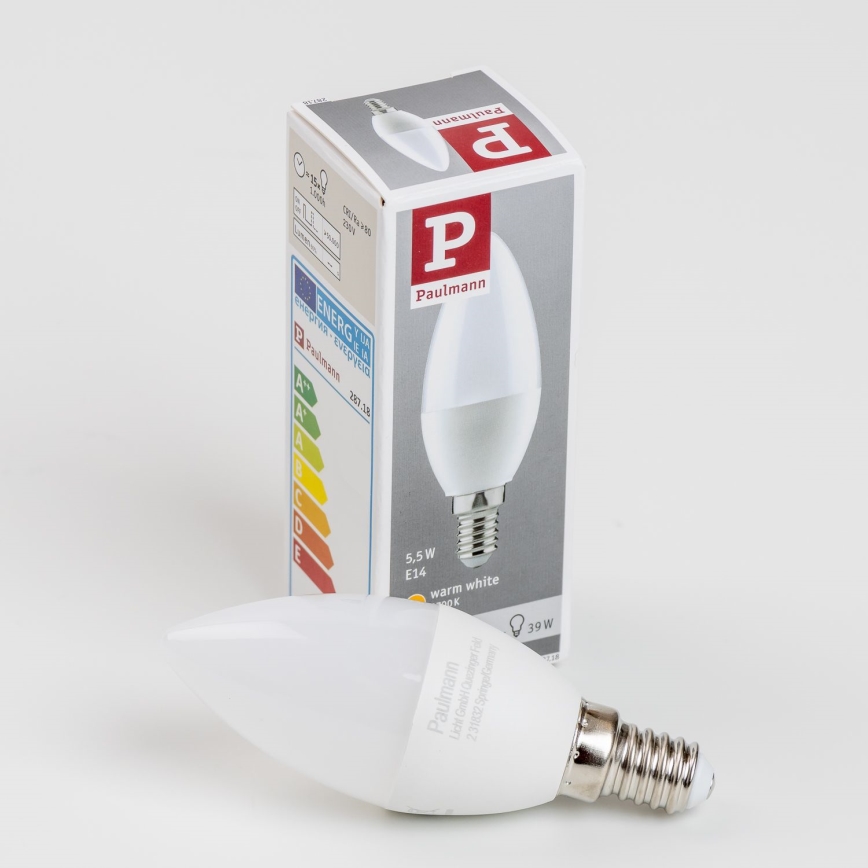 LED Bulb E14/5,5W/230V 2700K - Paulmann 28718