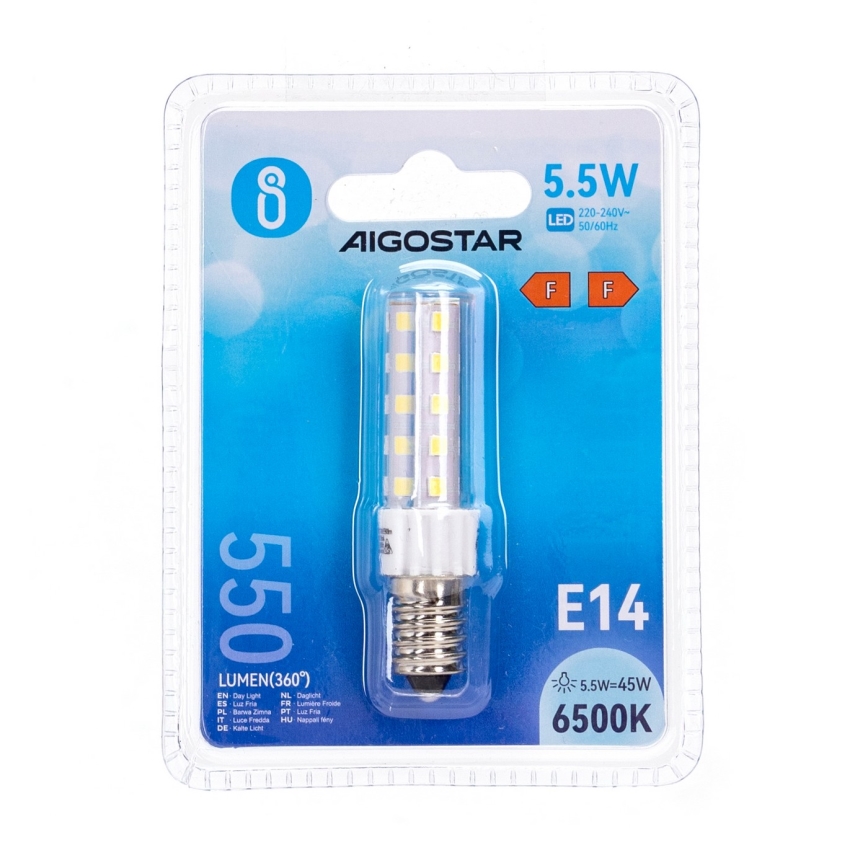 LED Bulb E14/5,5W/230V 6500K - Aigostar