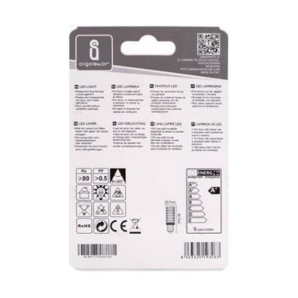 LED bulb E14/6W/230V 3000K - Aigostar