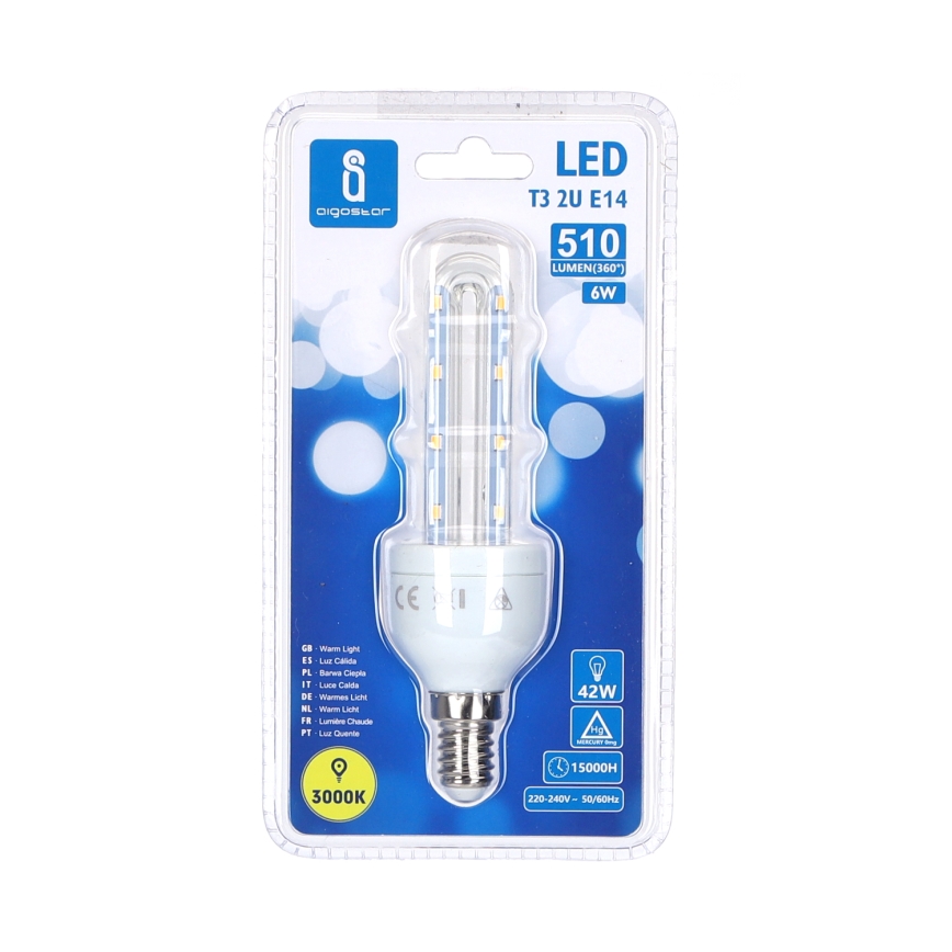 LED Bulb E14/6W/230V 3000K - Aigostar
