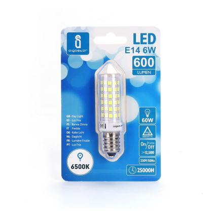 LED bulb E14/6W/230V 6500K - Aigostar