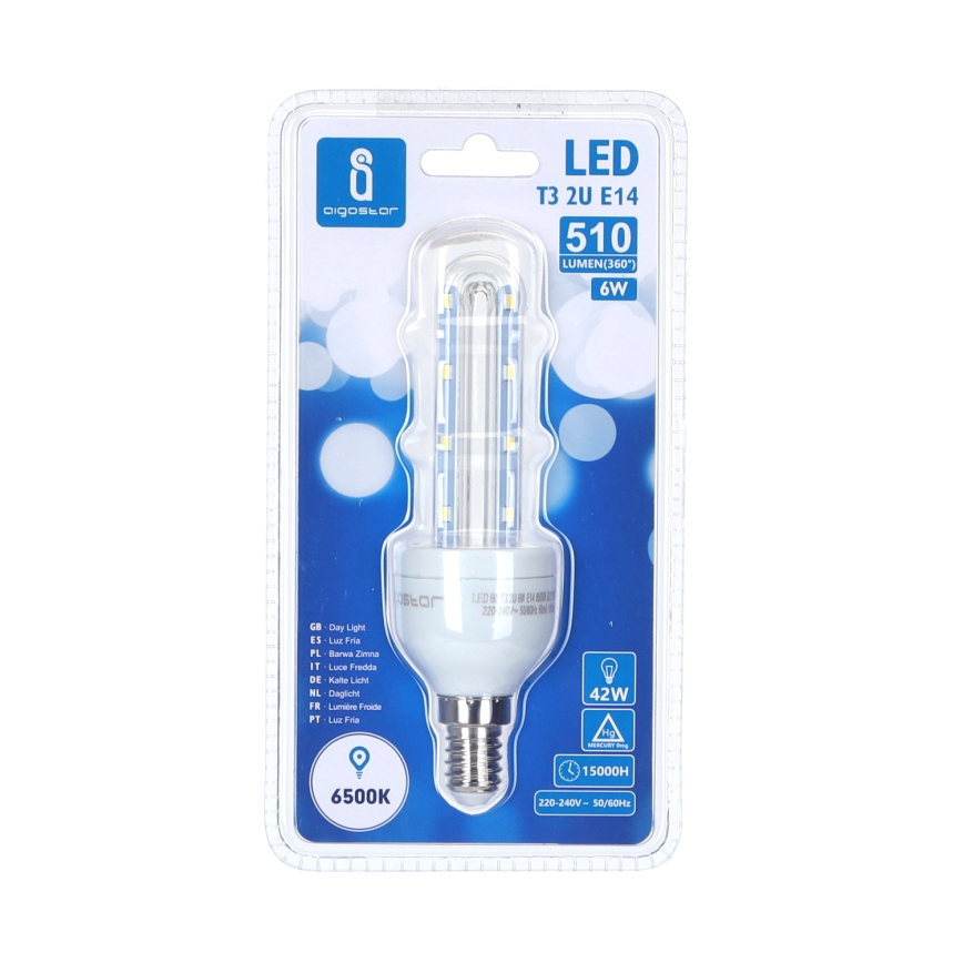 LED Bulb E14/6W/230V 6500K - Aigostar