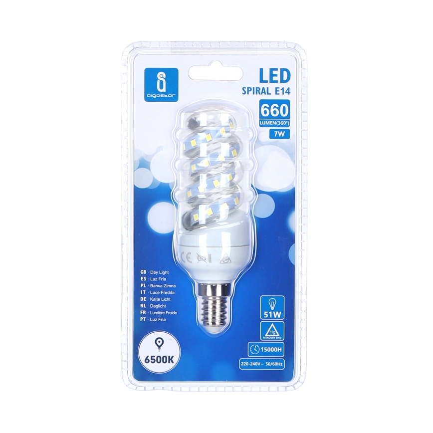 LED Bulb E14/7W/230V 6500K - Aigostar