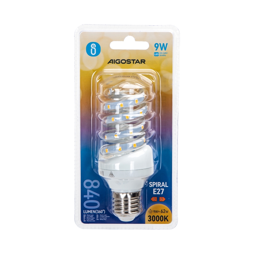 LED Bulb E14/9W/230V 6500K - Aigostar