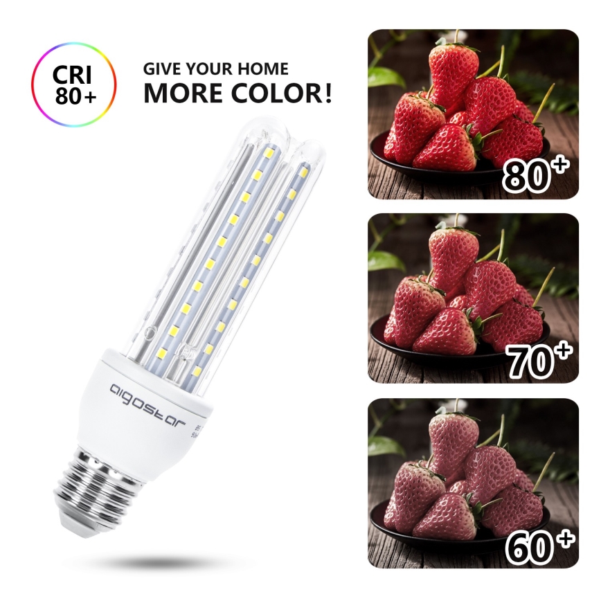 LED Bulb E27/12W/230V 6500K - Aigostar