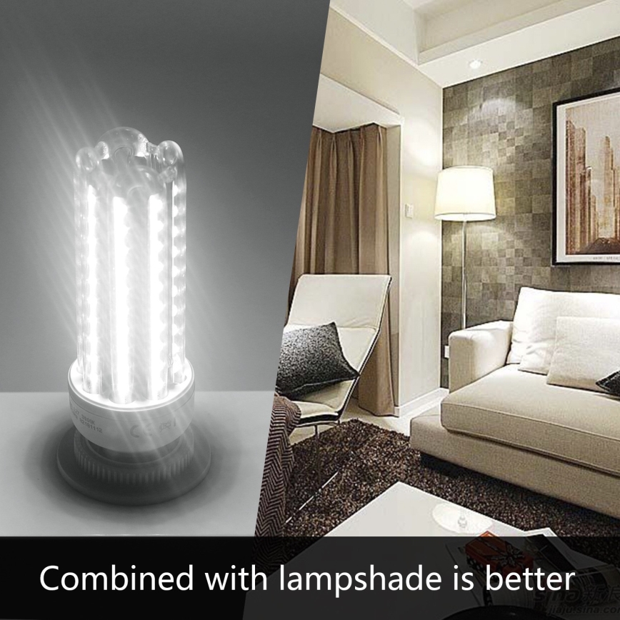 LED Bulb E27/15W/230V 6500K - Aigostar