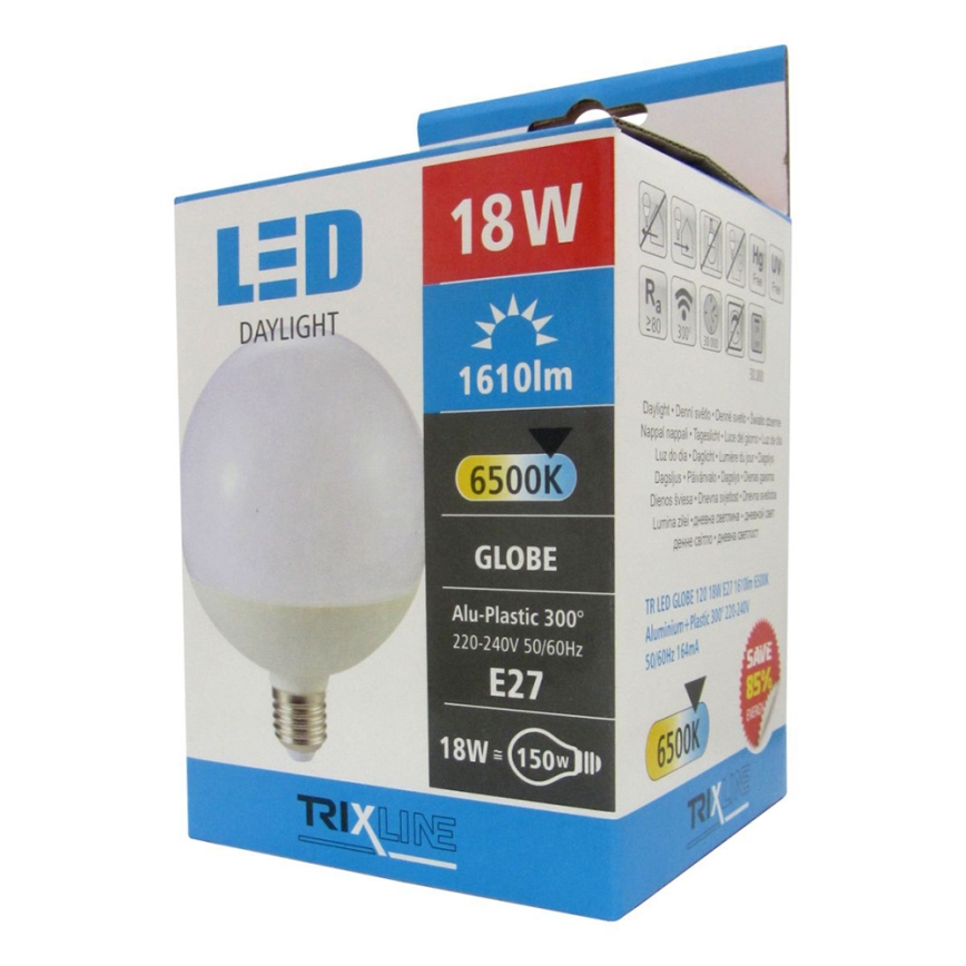 LED bulb E27/18W/230V 6500K