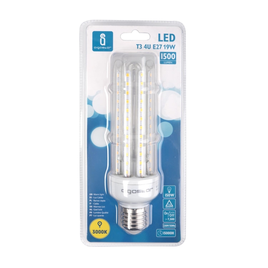 LED Bulb E27/19W/230V 3000K - Aigostar