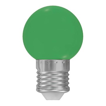 LED Bulb E27/1W/230V 5500-6500K Green
