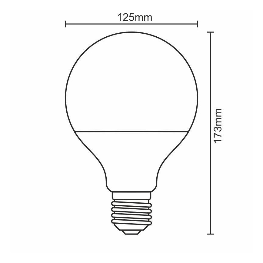 LED Bulb E27/20W/165-265V 4000K