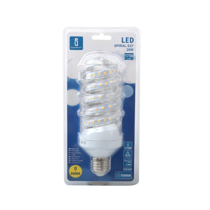 LED Bulb E27/20W/230V 3000K - Aigostar