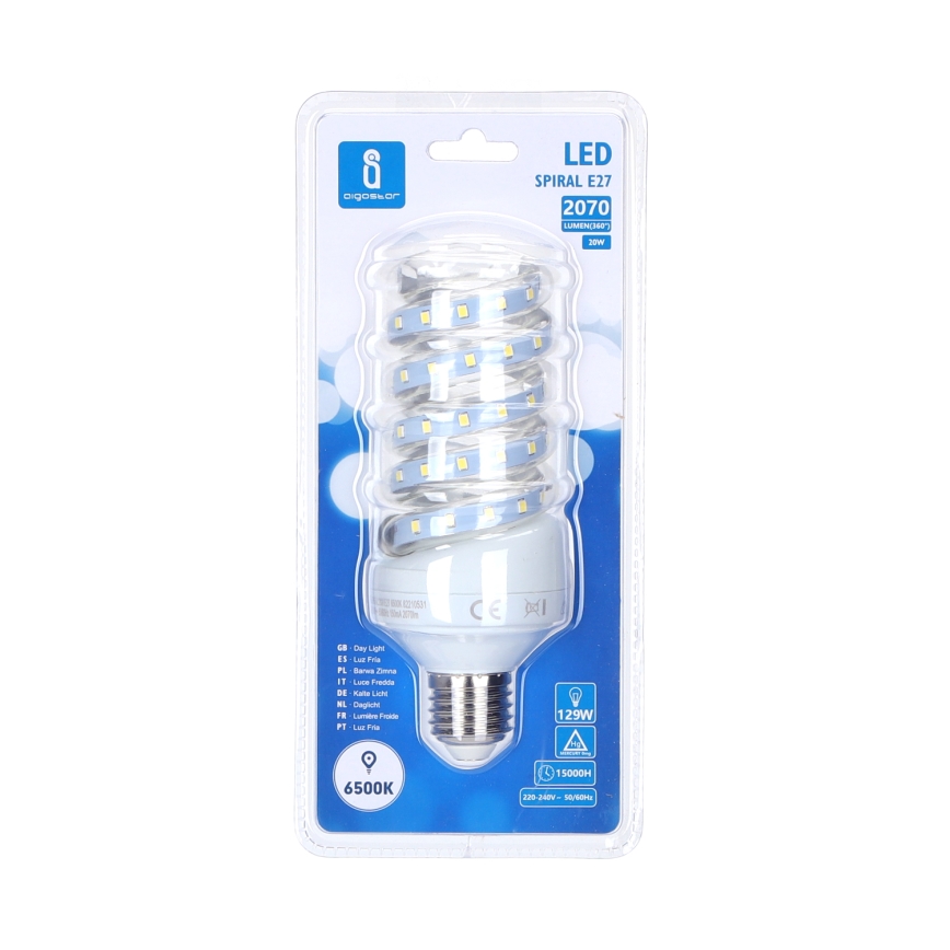 LED Bulb E27/20W/230V 6500K - Aigostar