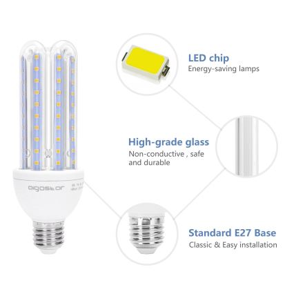 LED Bulb E27/23W/230V 3000K - Aigostar