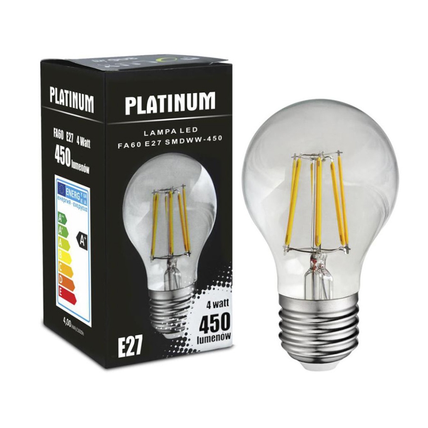 LED Bulb FILAMENT E27/4W/230V 3000K