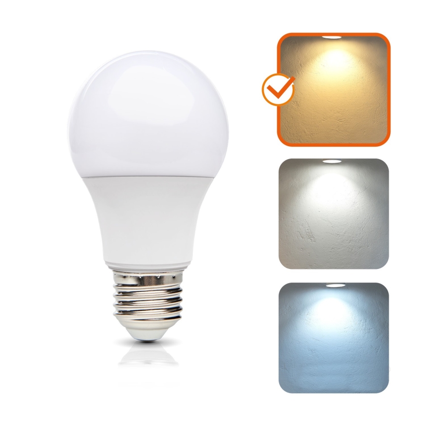 LED Bulb E27/8,5W/230V 3000K