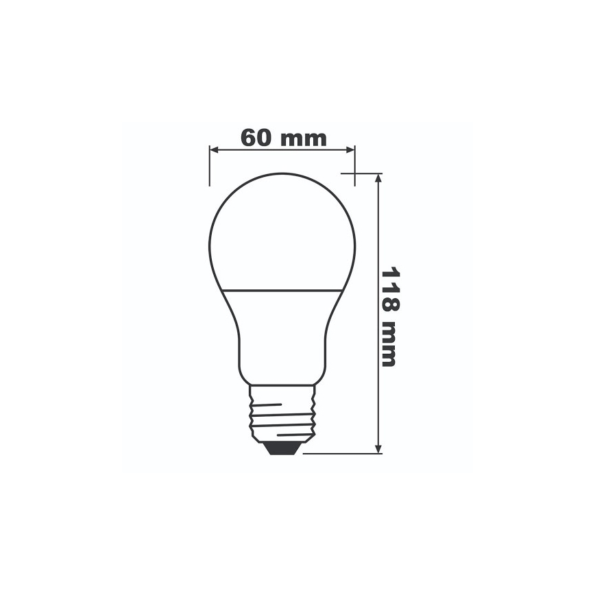 LED Bulb ECO E27/13W/230V 2700K 1521lm