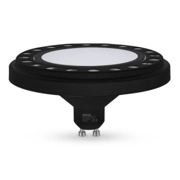 LED Bulb ECOLINE AR111 GU10/12W/230V 4000K 120° black - Brilagi