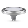 LED Bulb ECOLINE AR111 GU10/15W/230V 3000K 120° silver - Brilagi