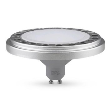 LED Bulb ECOLINE AR111 GU10/15W/230V 3000K 120° silver - Brilagi