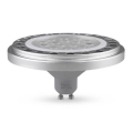 LED Bulb ECOLINE AR111 GU10/15W/230V 3000K 30° silver - Brilagi