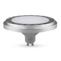 LED Bulb ECOLINE AR111 GU10/15W/230V 4000K 120° silver - Brilagi